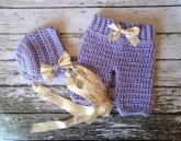 Conjunto calça e touca