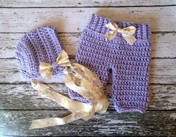 Conjunto calça e touca